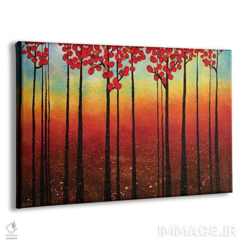 تابلو بهار پیش رو اثر کارمن گودز - نمای پرسپکتیو محصول