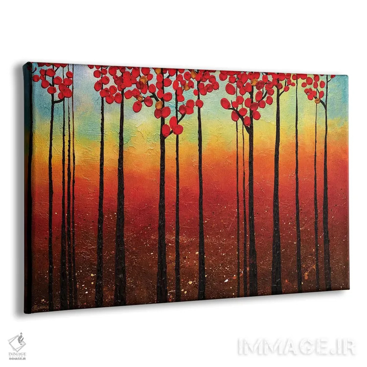 تابلو بهار پیش رو اثر کارمن گودز - نمای پرسپکتیو محصول