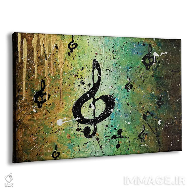 تابلو اجرای دستهجمعی کیهانی اثر کارمن گودز - نمای پرسپکتیو محصول