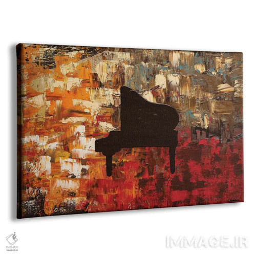 تابلو پیانوی بزرگ اثر کارمن گودز - نمای پرسپکتیو محصول