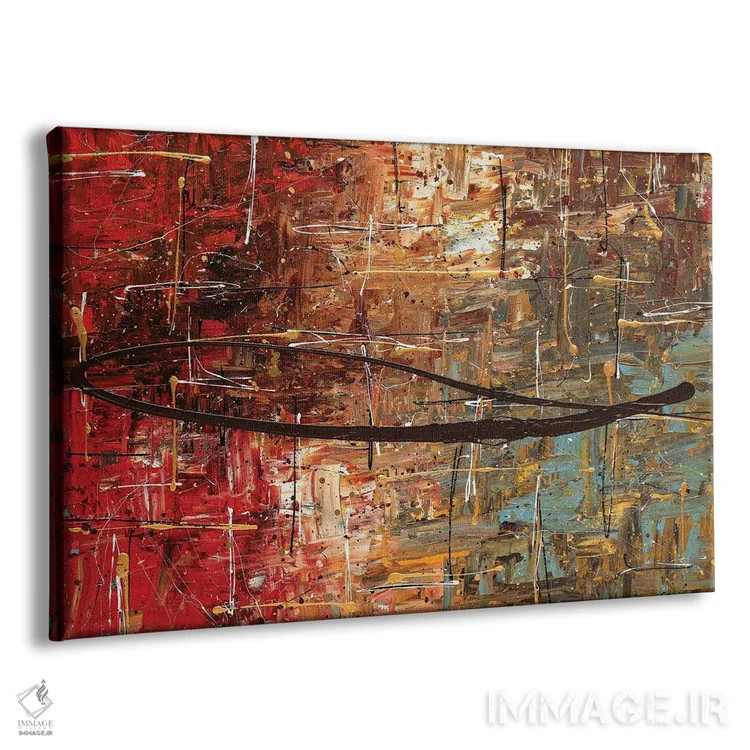 تابلو پاییز اثر کارمن گودز - نمای پرسپکتیو محصول