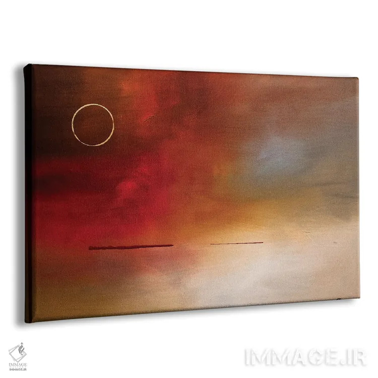 تابلو کسوف اثر کارمن گودز - نمای پرسپکتیو محصول
