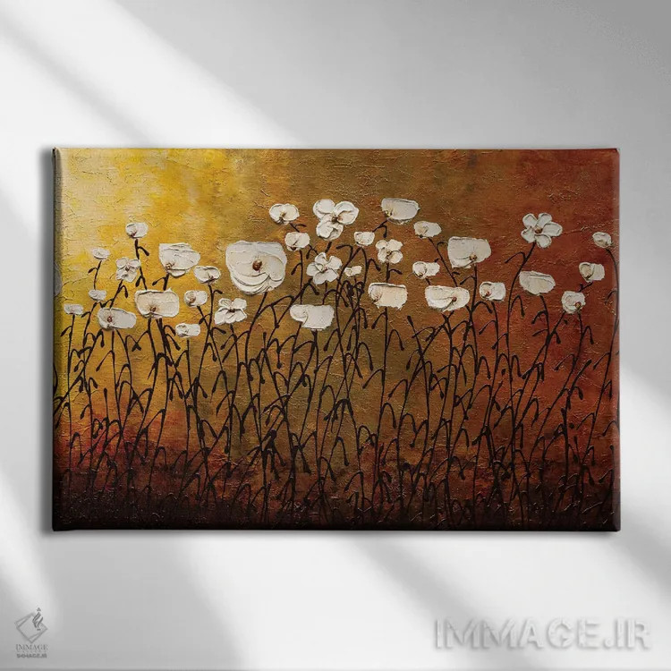 تابلو باغ گیاهشناسی اثر کارمن گودز - نمای روبهرو روی دیوار