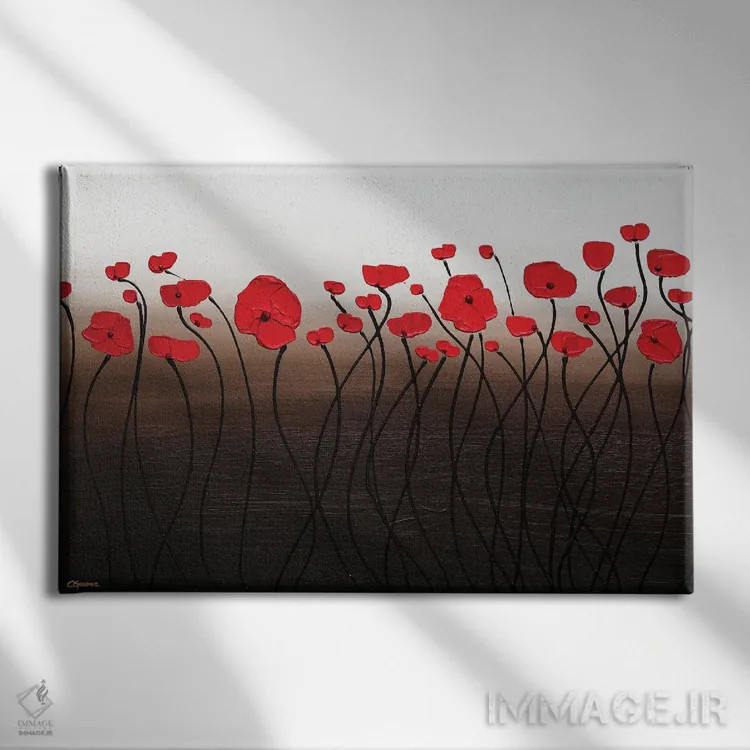 تابلو فصل جدید اثر کارمن گودز - نمای روبهرو روی دیوار