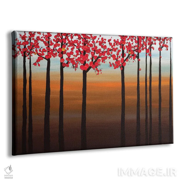 تابلو بهشت ساحلی اثر کارمن گودز - نمای پرسپکتیو محصول