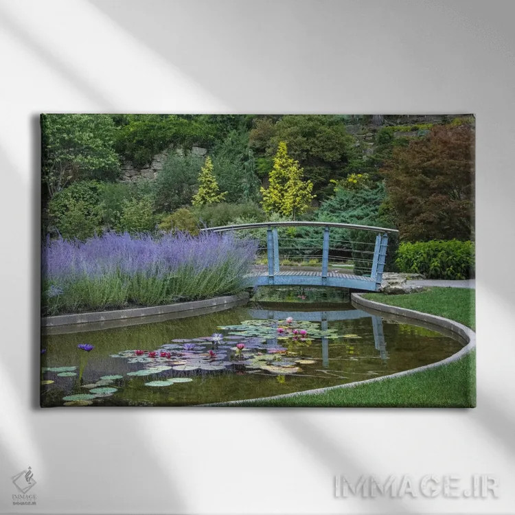 تابلو آرامش اثر چاک بردیک - نمای روبهرو روی دیوار