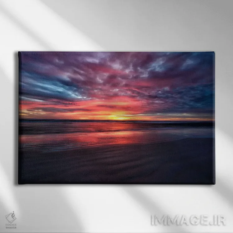 تابلو پالت طبیعت اثر چاک بردیک - نمای روبهرو روی دیوار