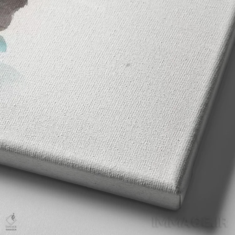 تابلو طبیعت بیجان کاکتوس آبرنگی ۱ اثر مارسی چپمن - نمای نزدیک بافت بوم