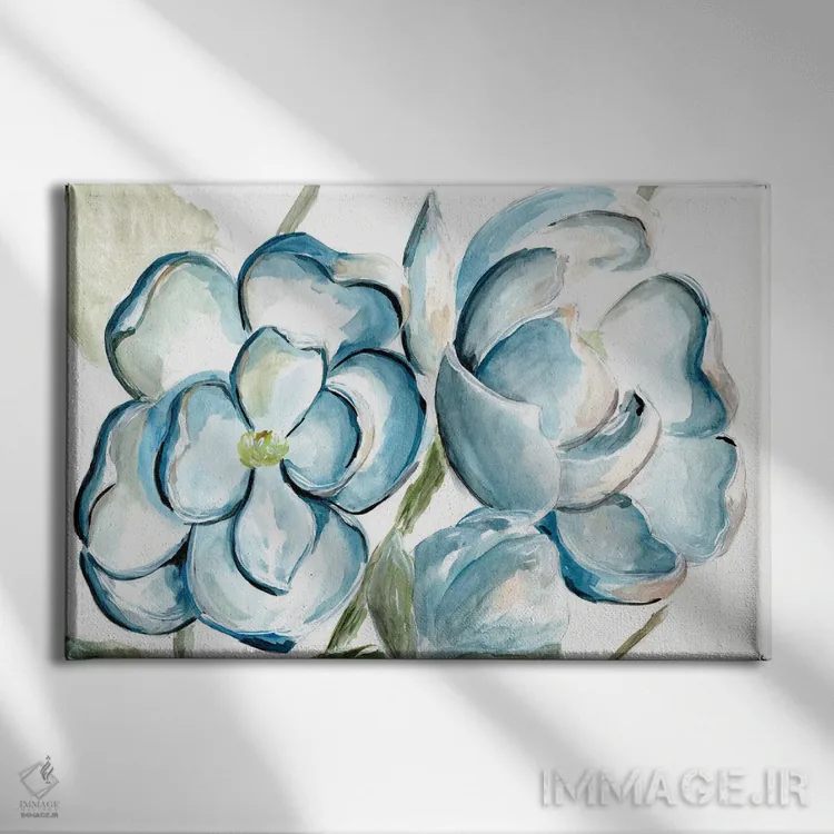 تابلو مگنولیاهای صبحگاهی اثر مارسی چپمن - نمای روبهرو روی دیوار
