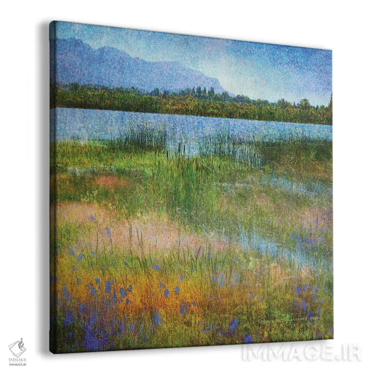 تابلو دریاچه نزدیک مسا ورده اثر کریستوفر وست - نمای پرسپکتیو محصول