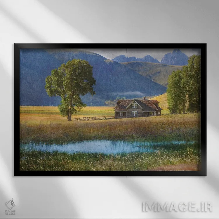 تابلو خانهٔ میلر گرند تتونز اثر کریستوفر وست - نمای قابدار مشکی