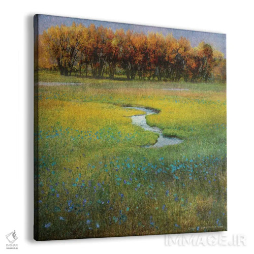 تابلو گلهای دشت I اثر کریستوفر وست - نمای پرسپکتیو محصول