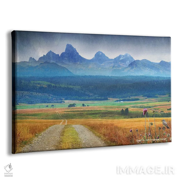 تابلو چشمانداز پیرز هول (منطقهٔ تاریخی) اثر کریستوفر وست - نمای پرسپکتیو محصول