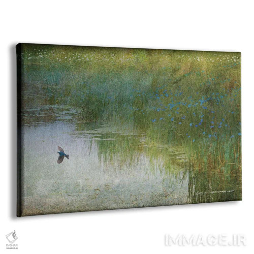 تابلو پرستو تالاب اثر کریستوفر وست - نمای پرسپکتیو محصول