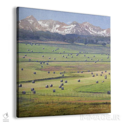 تابلو پشتههای علف خشک نهر گیلاس II اثر کریستوفر وست - نمای پرسپکتیو محصول