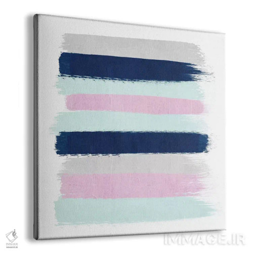 تابلو راهراه برتی (طرحپارچه) اثر شارلوت وینتر - نمای پرسپکتیو محصول