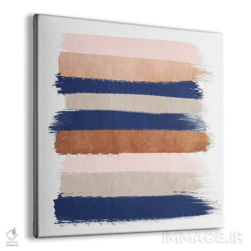 تابلو راهراه اسکادی (طرح) اثر شارلوت وینتر - نمای پرسپکتیو محصول