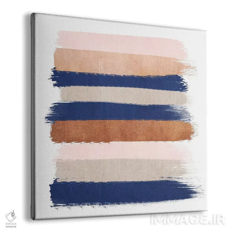 تابلو راهراه اسکادی (طرح) اثر شارلوت وینتر - نمای پرسپکتیو محصول