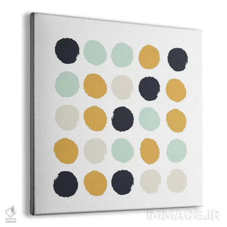 تابلو خالخالی تینزلی (طرح) اثر شارلوت وینتر - نمای پرسپکتیو محصول