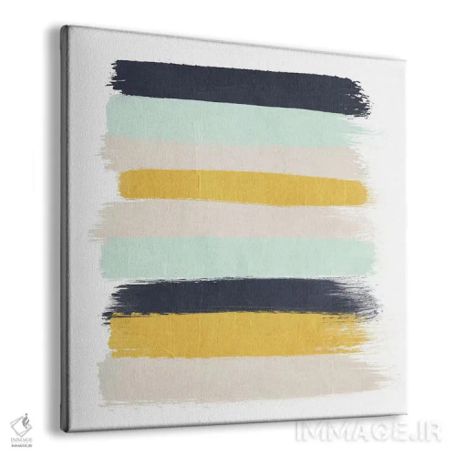 تابلو راهراه تینزلی (طرح) اثر شارلوت وینتر - نمای پرسپکتیو محصول