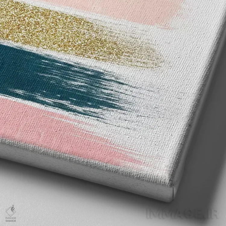 تابلو زارا (نام خاص) اثر شارلوت وینتر - نمای نزدیک بافت بوم