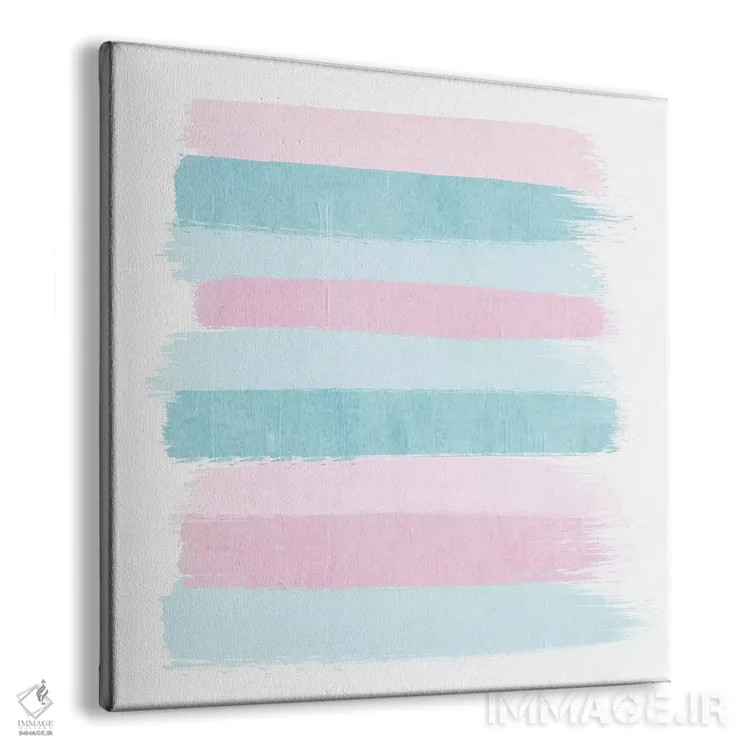 تابلو راهراه دنی (طرح) اثر شارلوت وینتر - نمای پرسپکتیو محصول