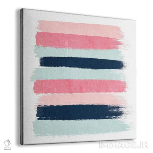 تابلو "راهراههای آیلا" اثر شارلوت وینتر - نمای پرسپکتیو محصول