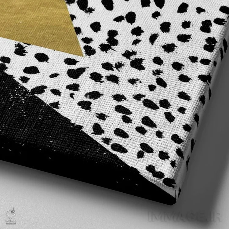 تابلو اریدا (نام خاص) اثر شارلوت وینتر - نمای نزدیک بافت بوم