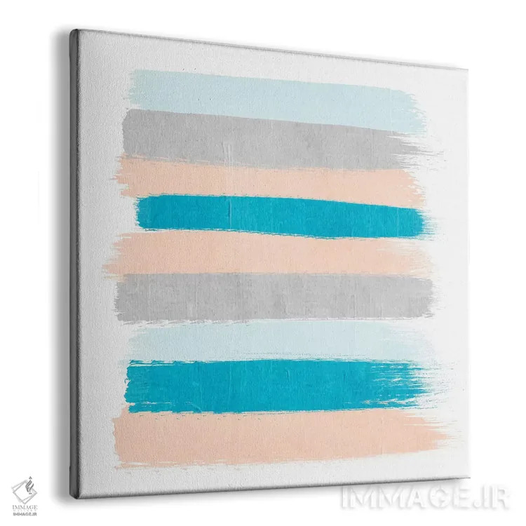 تابلو "راهراههای فریا" اثر شارلوت وینتر - نمای پرسپکتیو محصول