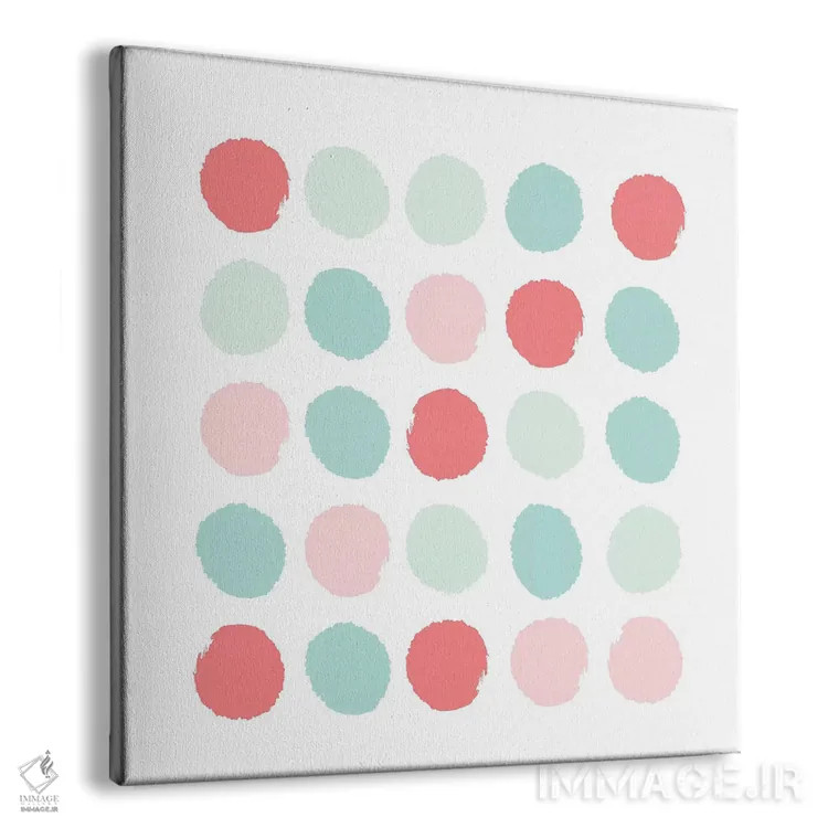 تابلو خالخالی فلورانس (طرح) اثر شارلوت وینتر - نمای پرسپکتیو محصول