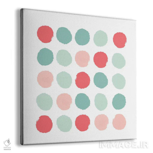 تابلو "نقطههای جورو" اثر شارلوت وینتر - نمای پرسپکتیو محصول