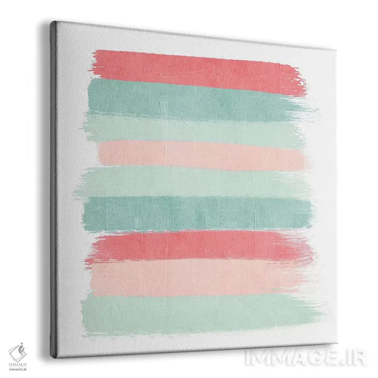 تابلو "راهراههای جورو" اثر شارلوت وینتر - نمای پرسپکتیو محصول