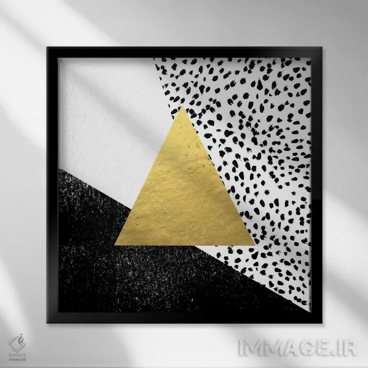 تابلو اریدا (نام خاص) اثر شارلوت وینتر - نمای قابدار مشکی