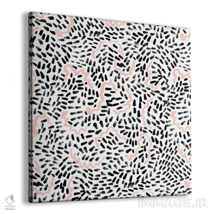 تابلو "کتلی (سیاه و سفید)" اثر شارلوت وینتر - نمای پرسپکتیو محصول