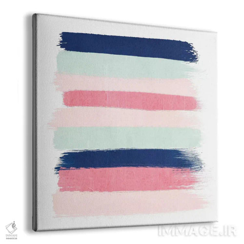 تابلو "راهراههای لورال" اثر شارلوت وینتر - نمای پرسپکتیو محصول