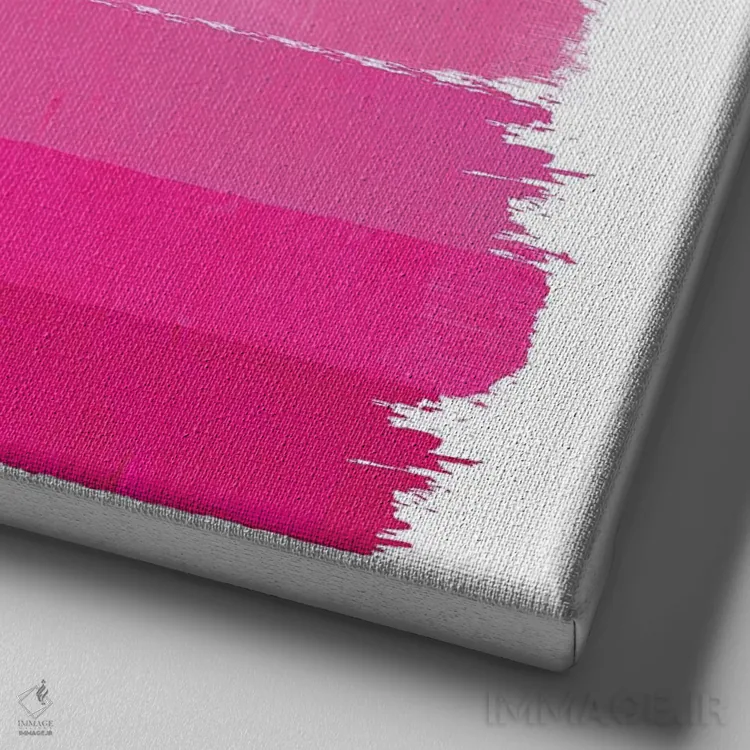 تابلو "لوکا" اثر شارلوت وینتر - نمای نزدیک بافت بوم