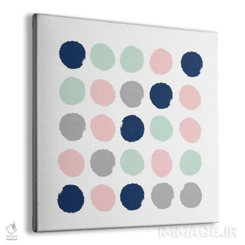 تابلو "نقطههای اوستارا" اثر شارلوت وینتر - نمای پرسپکتیو محصول