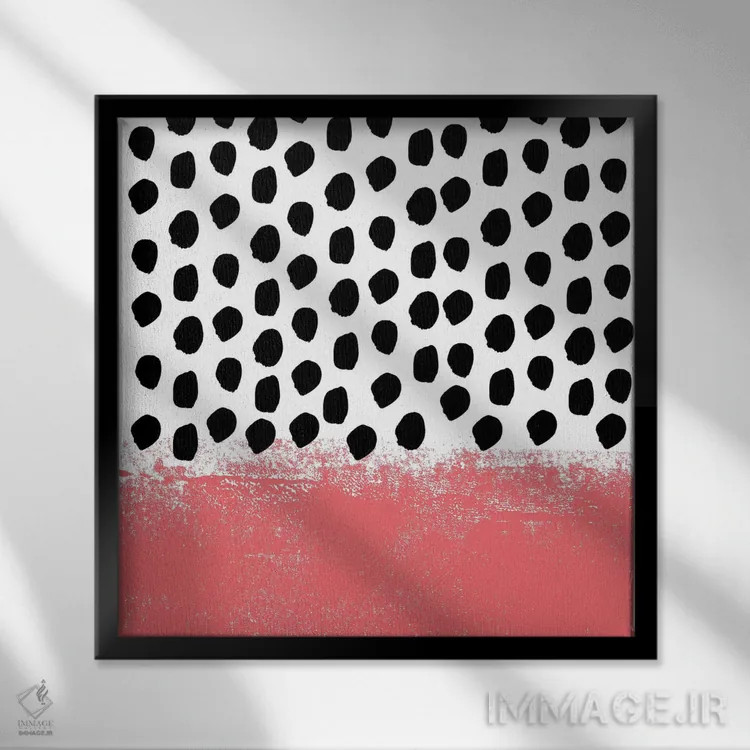 تابلو "لولا" اثر شارلوت وینتر - نمای قابدار مشکی