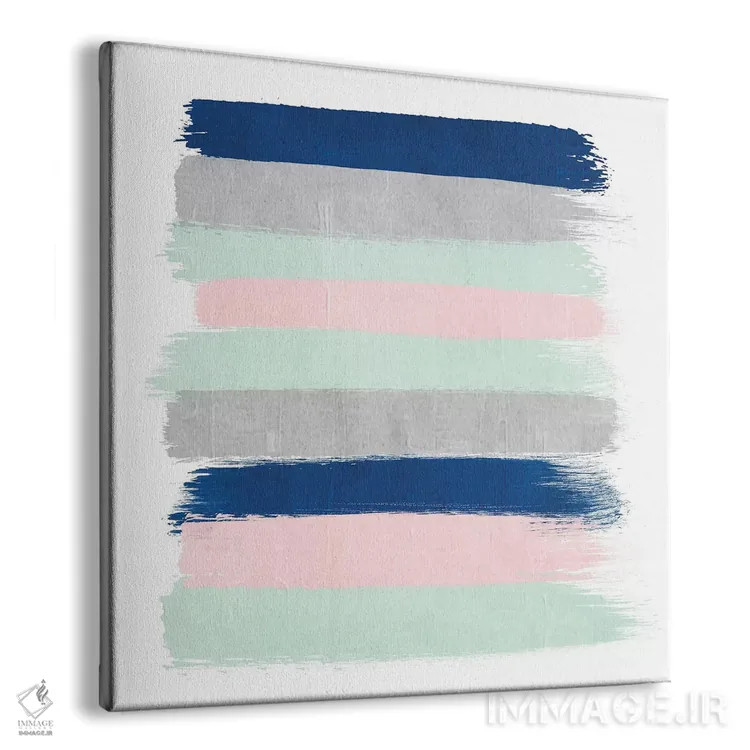 تابلو "راهراههای اوستارا" اثر شارلوت وینتر - نمای پرسپکتیو محصول