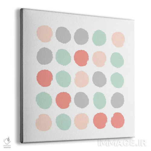 تابلو "نقطههای پیپا" اثر شارلوت وینتر - نمای پرسپکتیو محصول