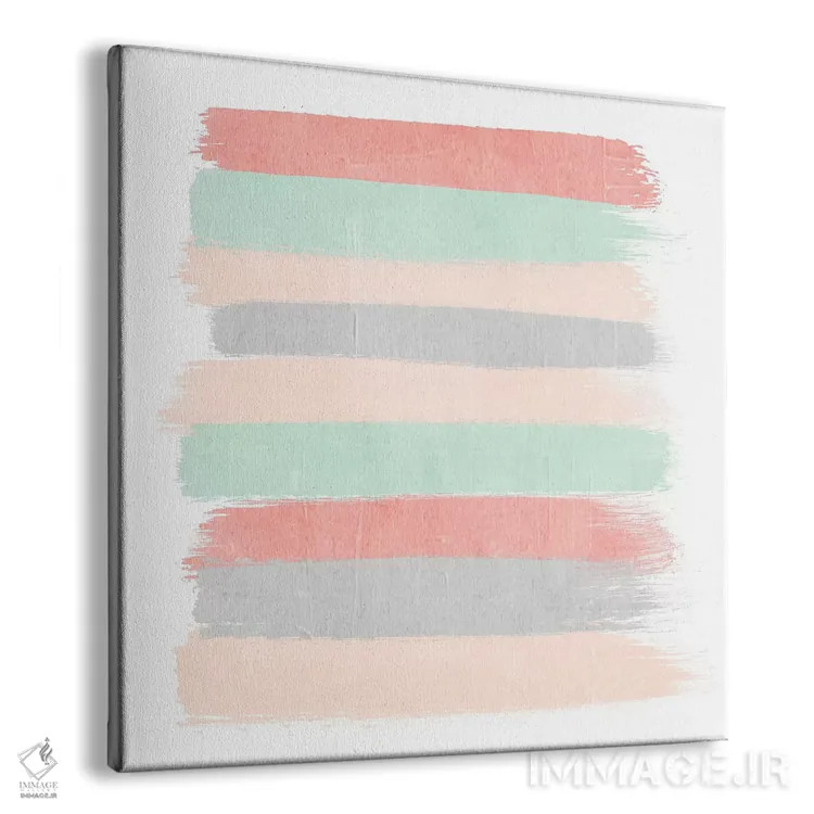 تابلو "راهراههای پیپا" اثر شارلوت وینتر - نمای پرسپکتیو محصول