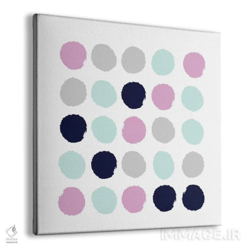 تابلو "نقطههای برتی" اثر شارلوت وینتر - نمای پرسپکتیو محصول