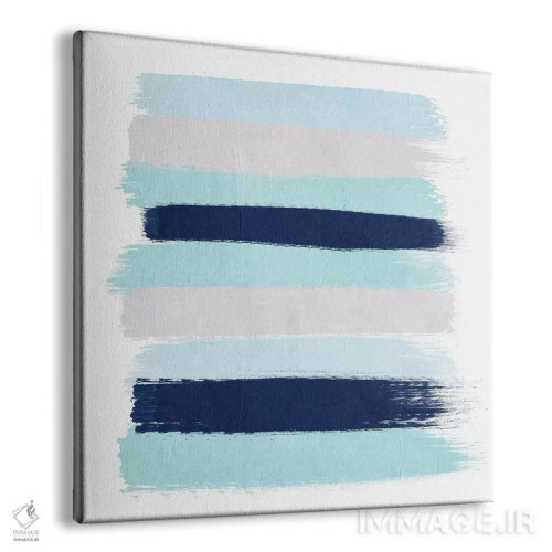 تابلو "راهراههای رایلی" اثر شارلوت وینتر - نمای پرسپکتیو محصول