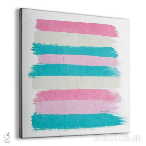 تابلو "راهراههای رئا" اثر شارلوت وینتر - نمای پرسپکتیو محصول