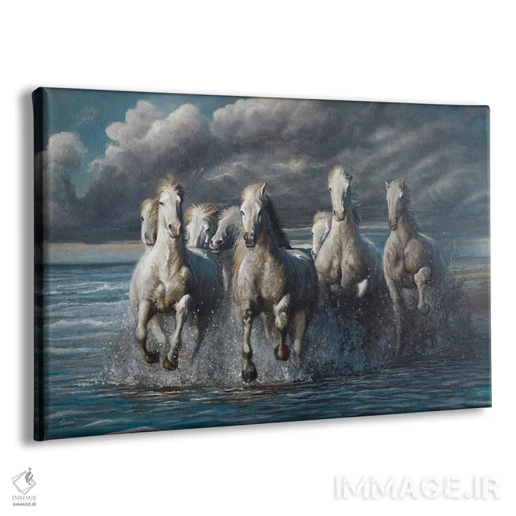 تابلو "رعد" اثر هنر چامی - نمای پرسپکتیو محصول