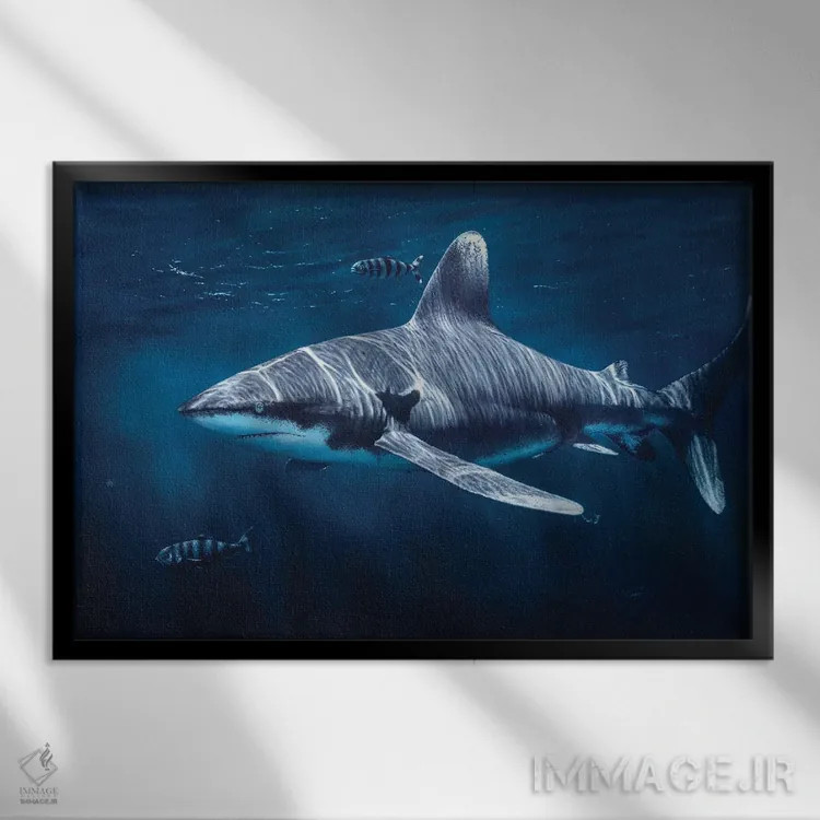 تابلو "با هم" اثر هنر چامی - نمای قابدار مشکی