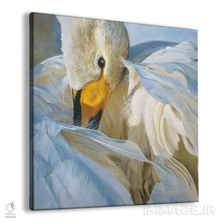 تابلو "چینخورده ۱" اثر هنر چامی - نمای پرسپکتیو محصول