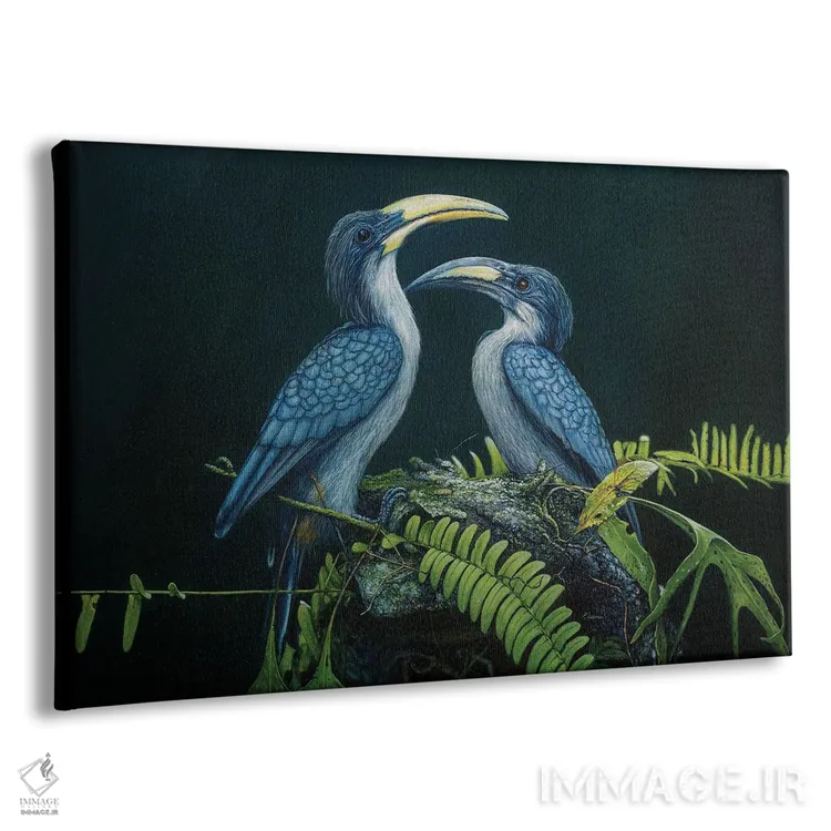 تابلو "دوتایی" اثر هنر چامی - نمای پرسپکتیو محصول