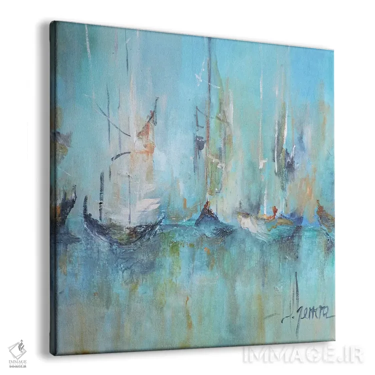 تابلو "آلتامار" اثر لتیسیا هررا - نمای پرسپکتیو محصول