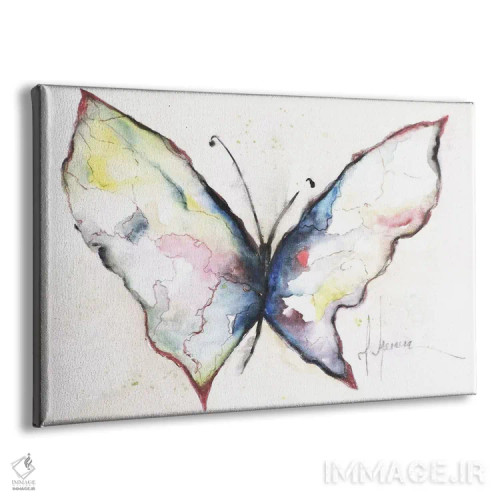 تابلو "پروانه ۲" اثر لتیسیا هررا - نمای پرسپکتیو محصول